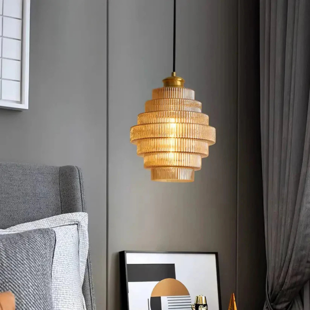 Isadora | Glass Pendant Light for Kitchen or Dining Room