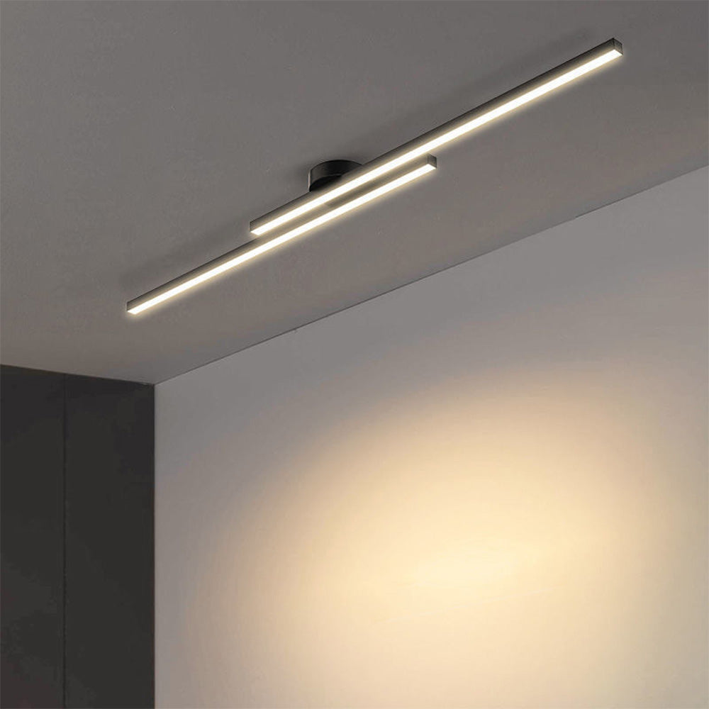 Luca | Modern Linear LED Ceiling Light with Slim Profile