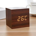Oslo | LED Alarm Clock with Modern Cube Design for Bedside