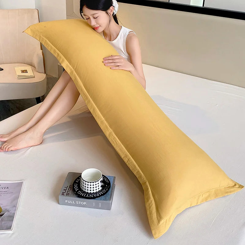 Remy | Plush Pillow Cases for Couples in Washed Cotton