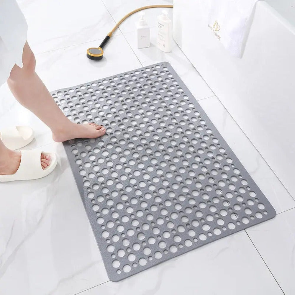 Dorothea | Anti-Slip Shower Mat with Suction Cups and Quick Drain Surface for Bathroom Safety