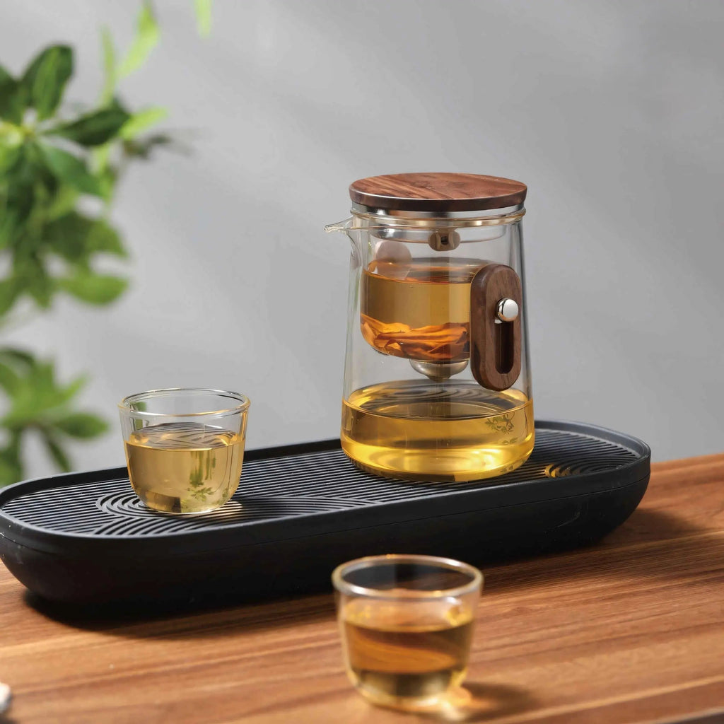 Linn | Portable Tea Set with Filtration Teapot and Travel Case