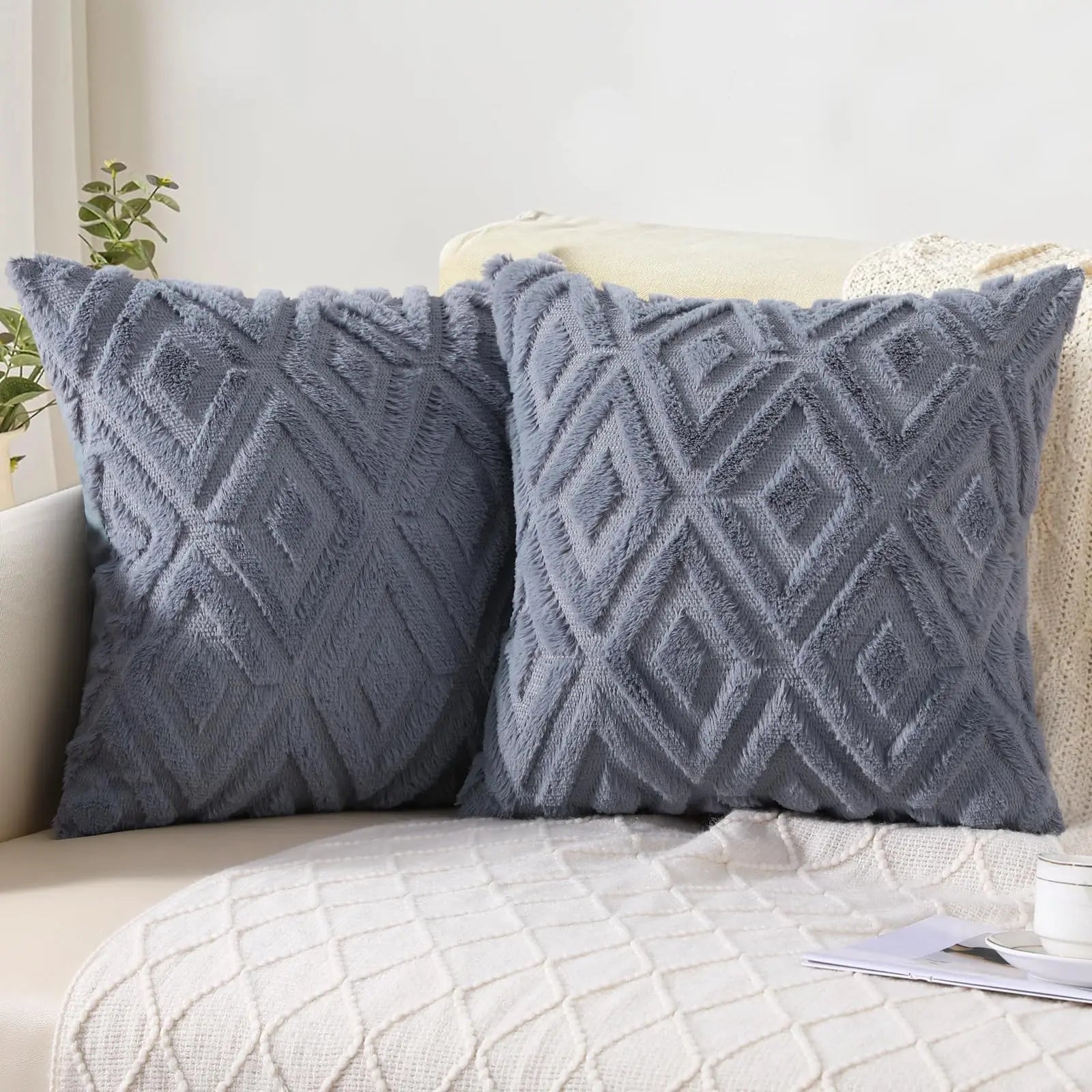 Elara | Throw Pillow Sierkussen Set in Cotton Blend