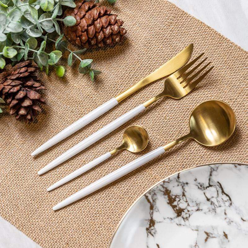 Thibault | Stainless Steel Cutlery Set for Modern Dining Tables