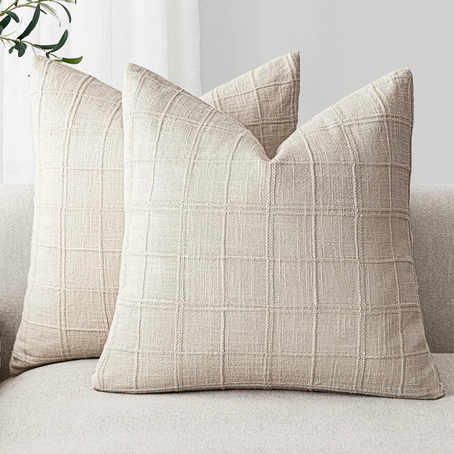 Chenara | Boho Chenille Pillow Cushion Cover for Sofa