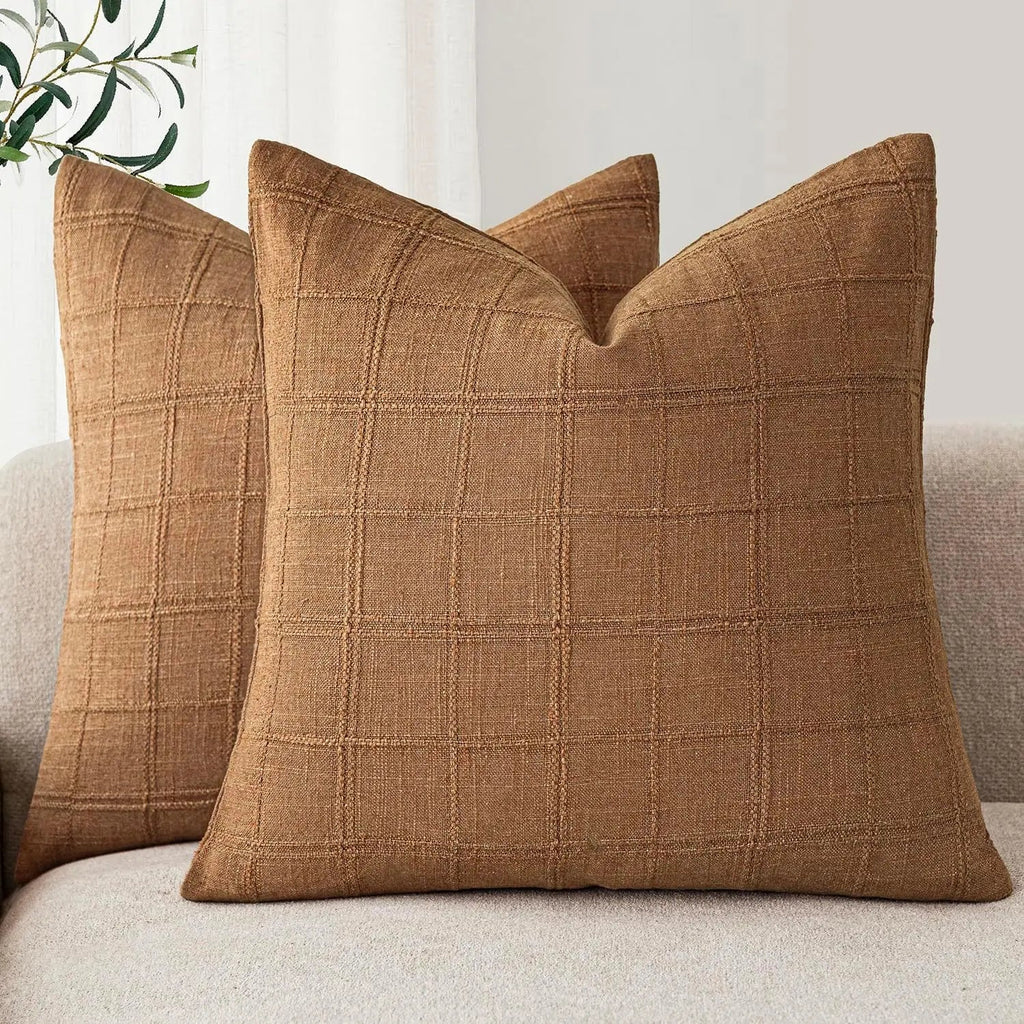 Chenara | Boho Chenille Pillow Cushion Cover for Sofa
