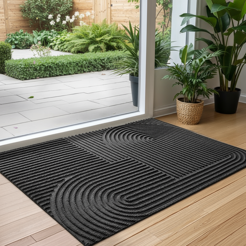 Laurent | Anti-Slip Water-Absorbent Rug for Front Door or Hallway