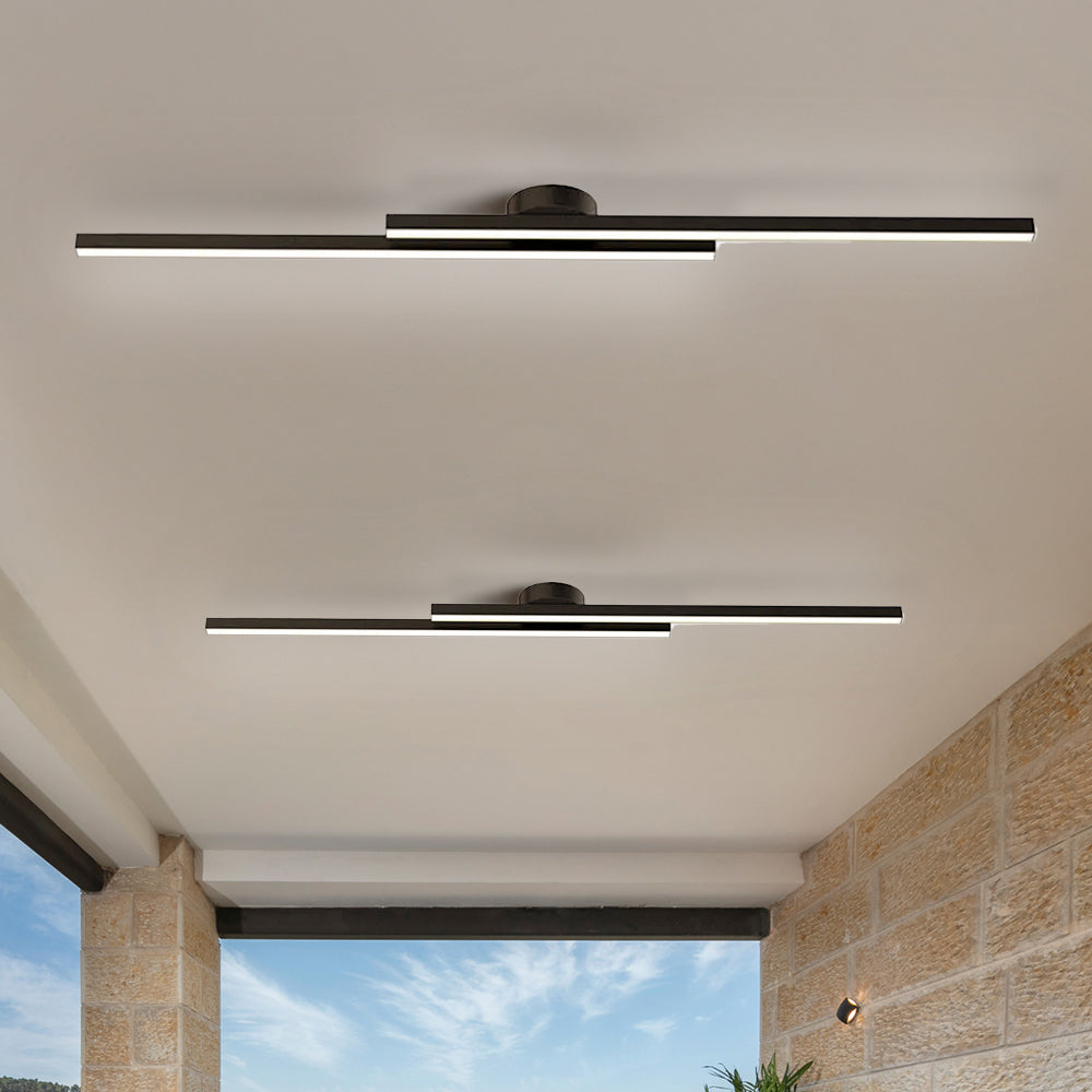 Luca | Modern Linear LED Ceiling Light with Slim Profile