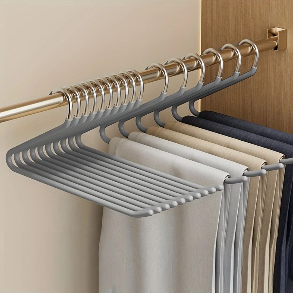 Soren | Trouser Z Hangers for Wardrobe Organisation | 10pcs