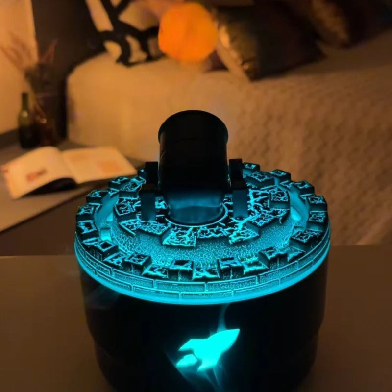 Ivar | Rocket Humidifier with LED Mist for Bedroom