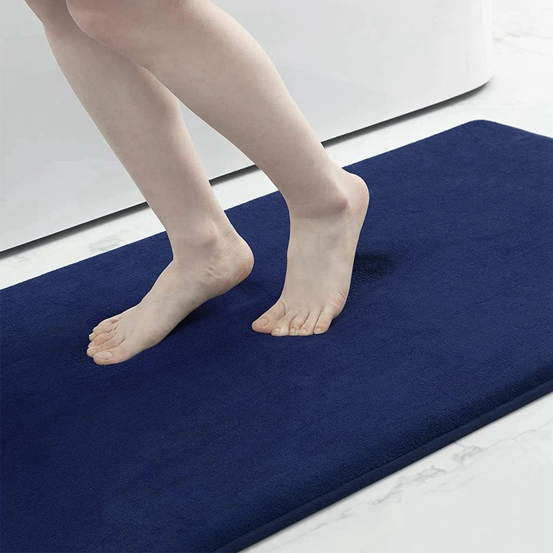 Calidia | Soft Non-Slip Bathroom Mat for Safe and Dry Floors