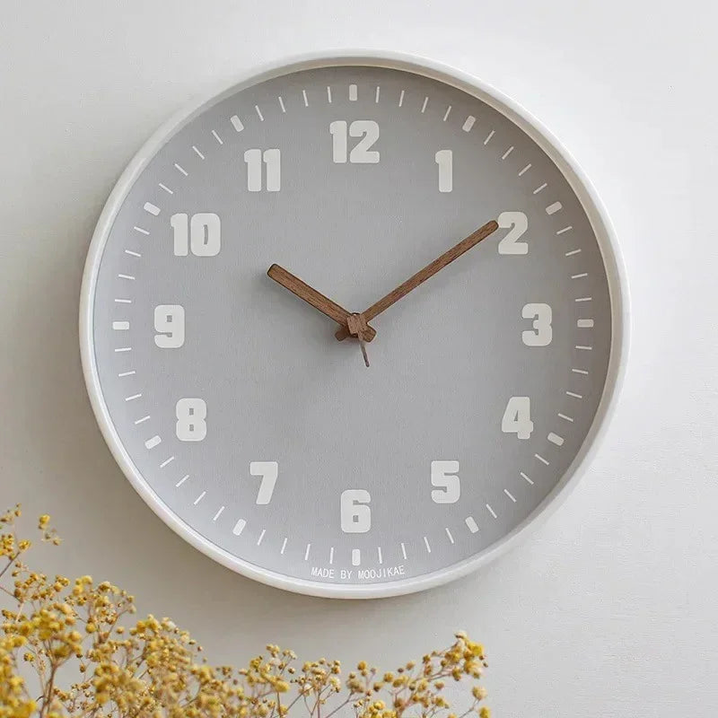 Laurent | Bamboo Wall Clock in Circular Design for Living Spaces