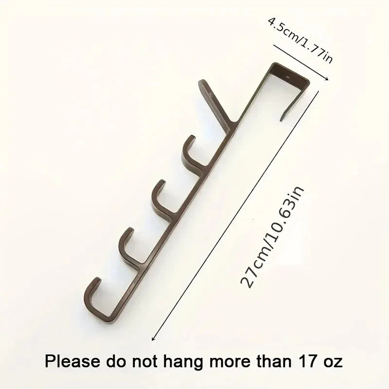 Oskar | Over Door Clothing Hanger for Bedroom Organisation