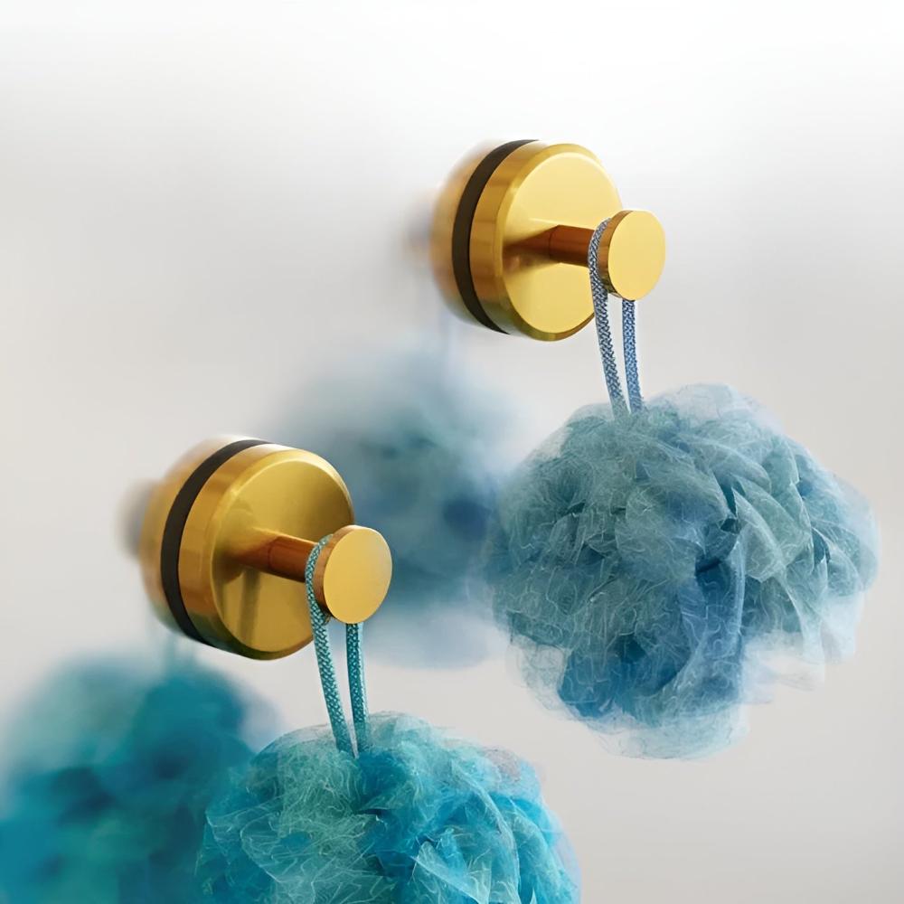 Noelie | Bathroom Wall Hooks with Vacuum Suction for Kitchen