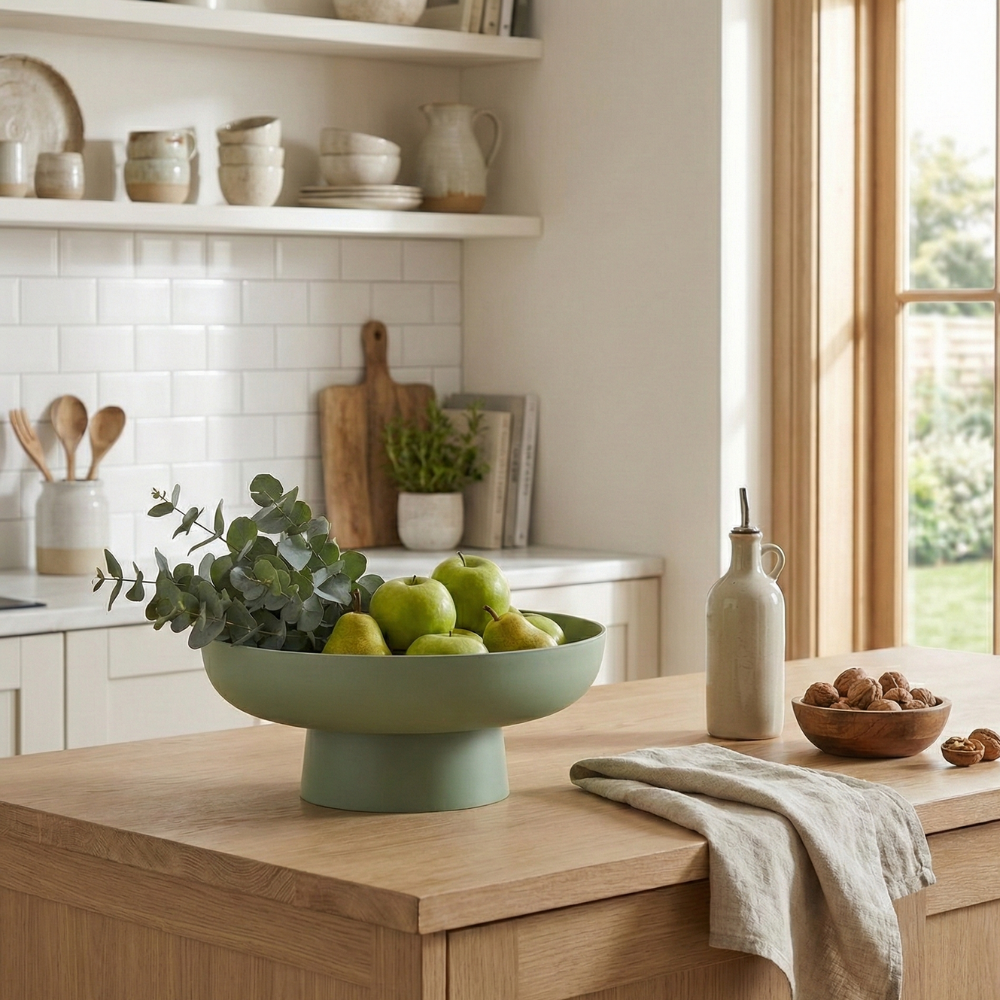 Sienna | Fruit Bowl with Drainage for Kitchen Countertops