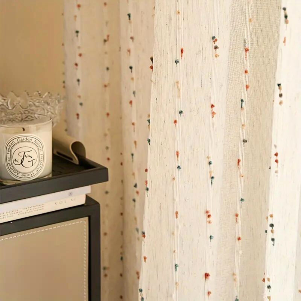Noor | Rainbow Tulle Curtains for Living Room or Bedroom