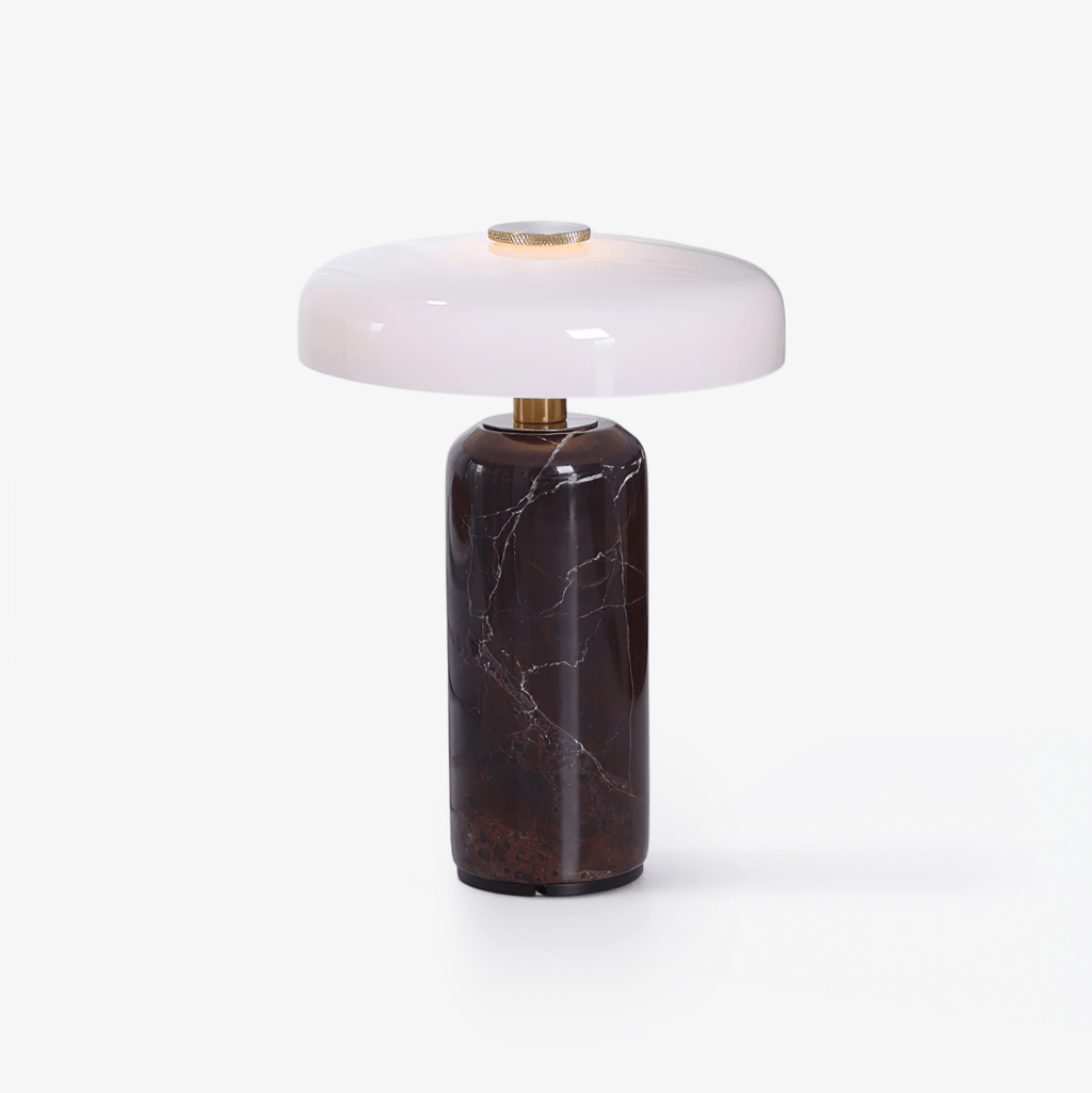 Rowan | Modern Marble Effect Table Lamp