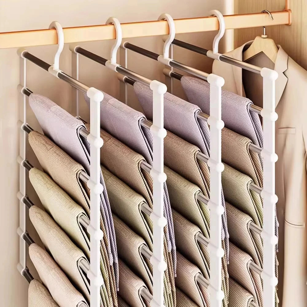 Reclaim rail space in your wardrobe