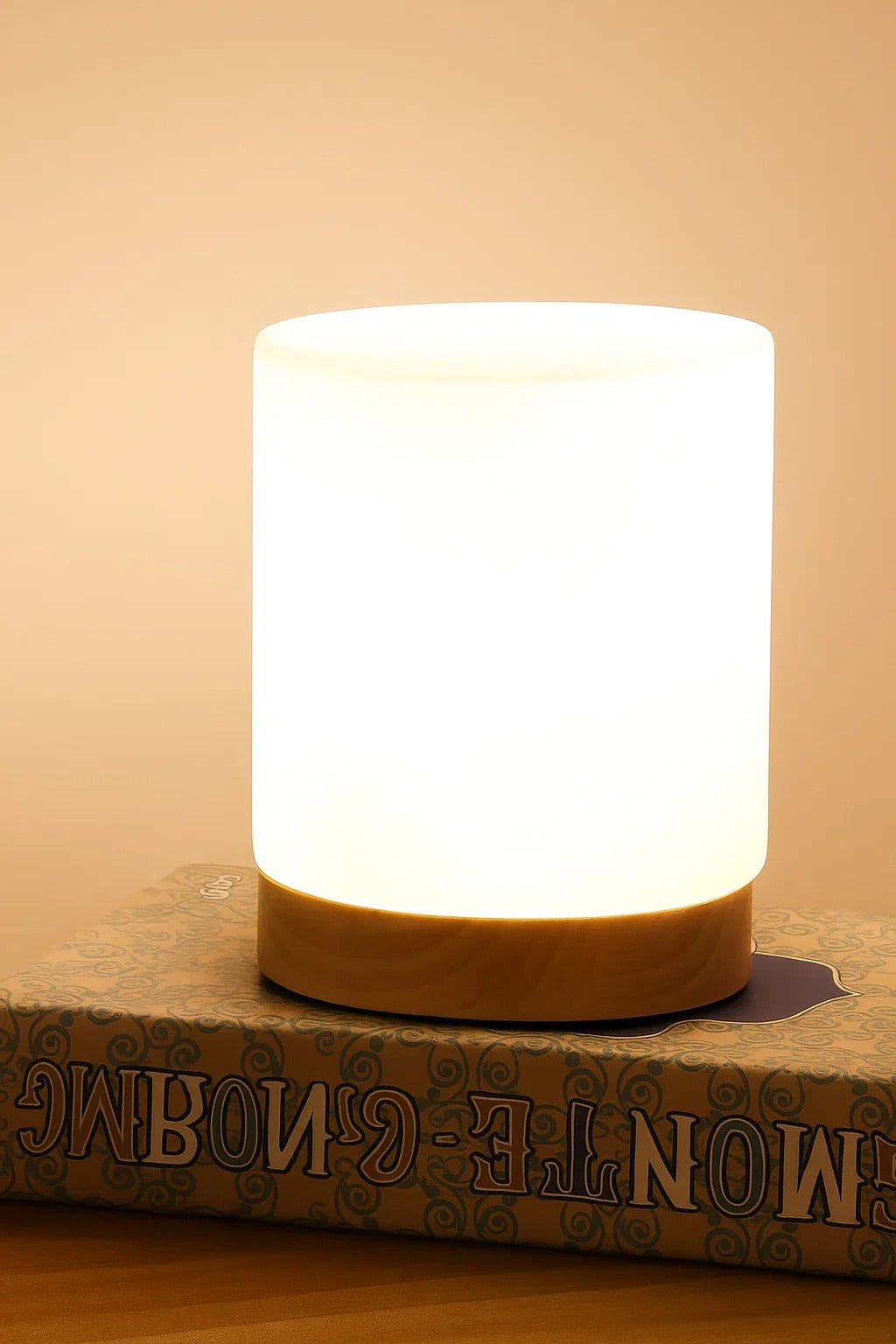 Natural wood meets gentle illumination