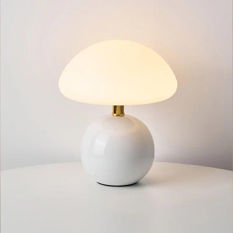 Mette | Mushroom Bedside Table Lamp