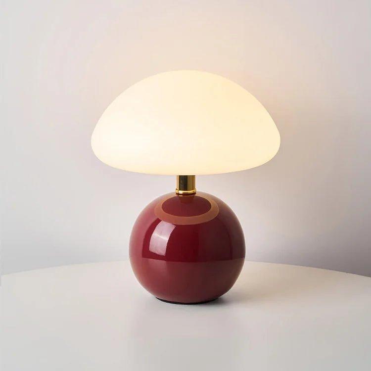 Mette | Mushroom Bedside Table Lamp