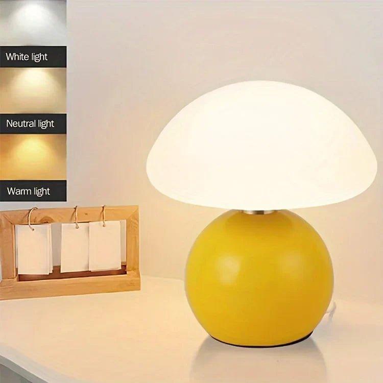 Mette | Mushroom Bedside Table Lamp