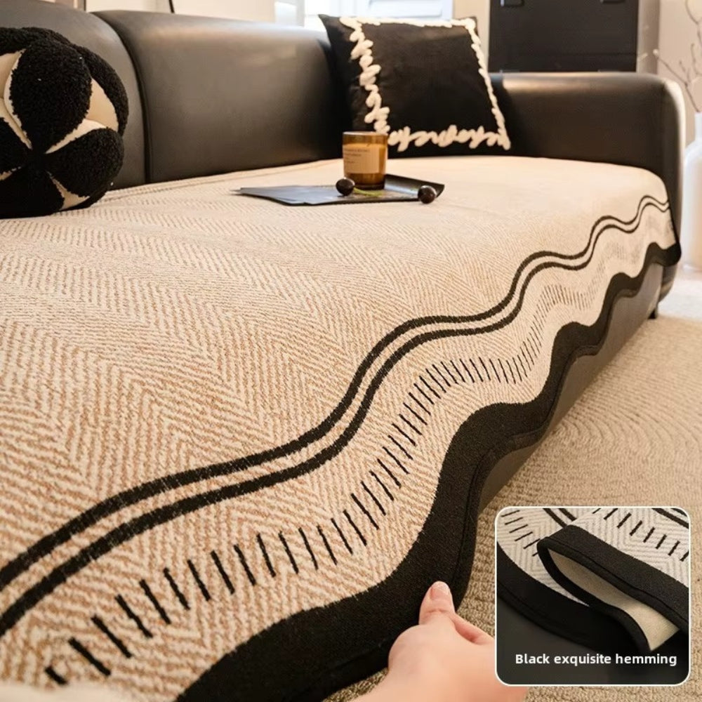 Solange | Sofa Cover for Animals with Anti-Slip Wave Design
