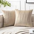 Luca | Wave Design Velvet Pillow Cover for Living Room