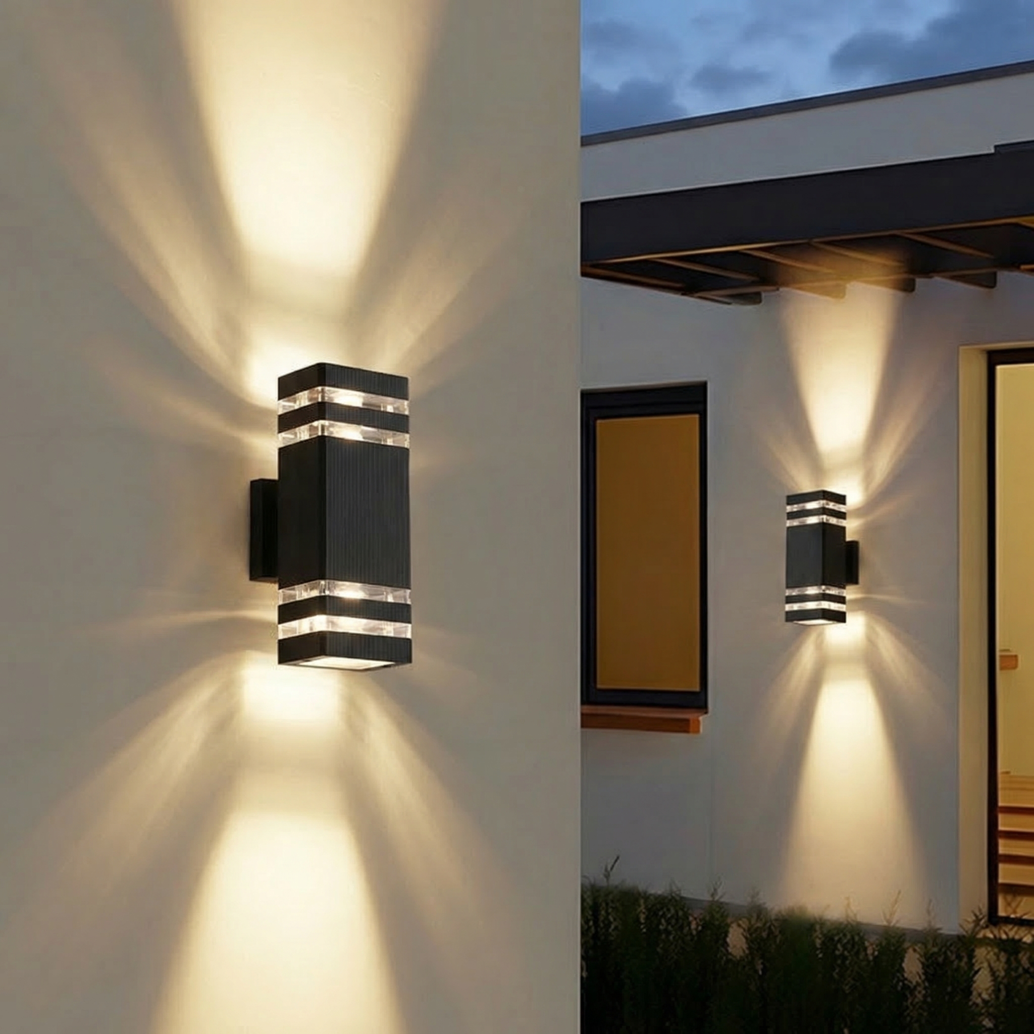 Saskia | Outdoor Lighting Wall Mount with Adjustable Temperature