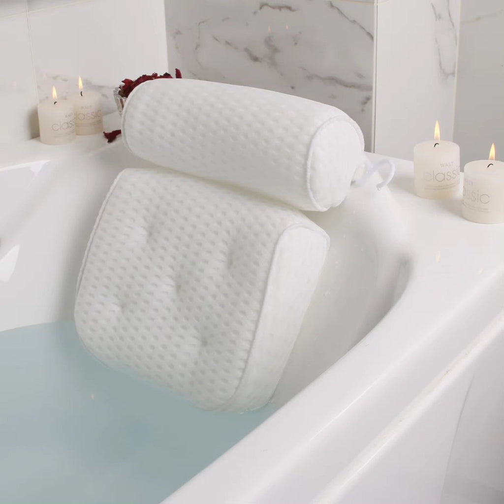 Emilio | Ergonomic Bath Pillow with Neck Support for Spa Bathrooms