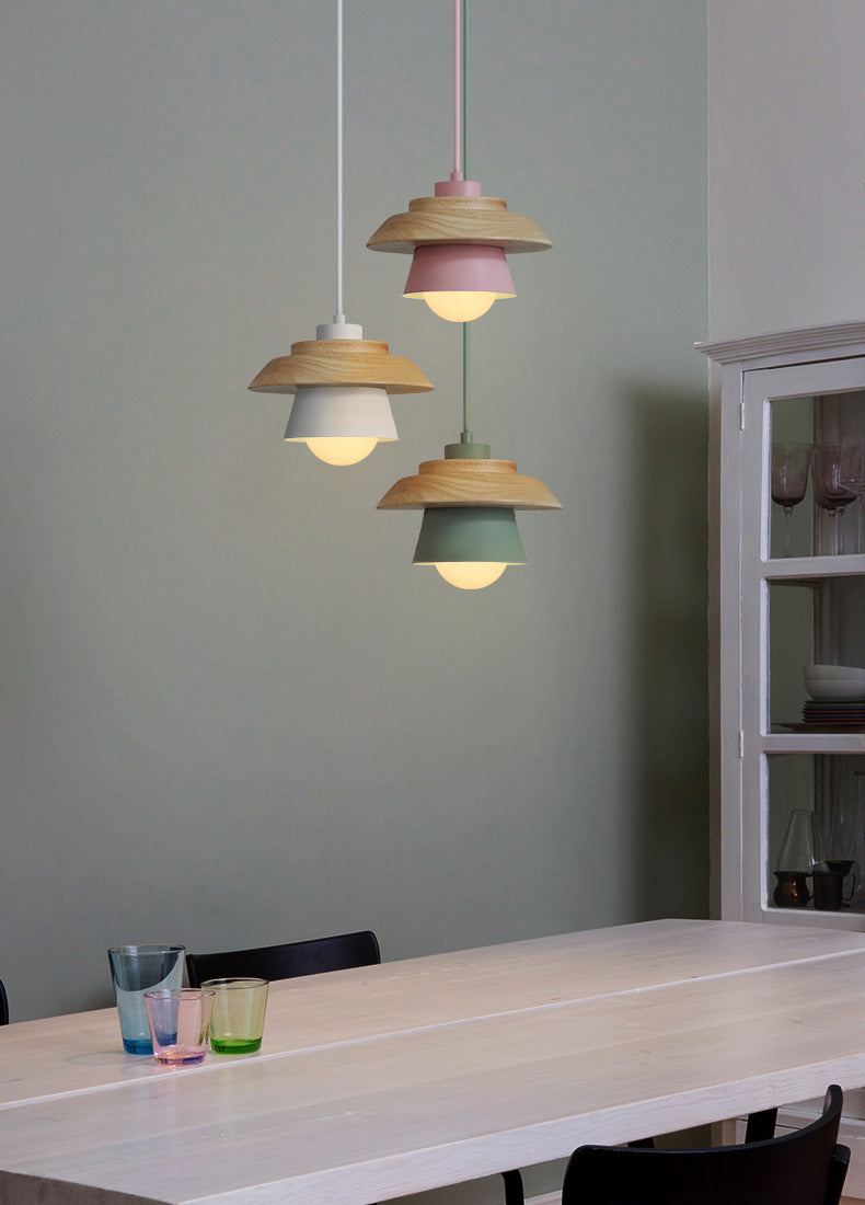 Lorenzo | Nordic Wood Ceiling Lights for Modern Dining Spaces