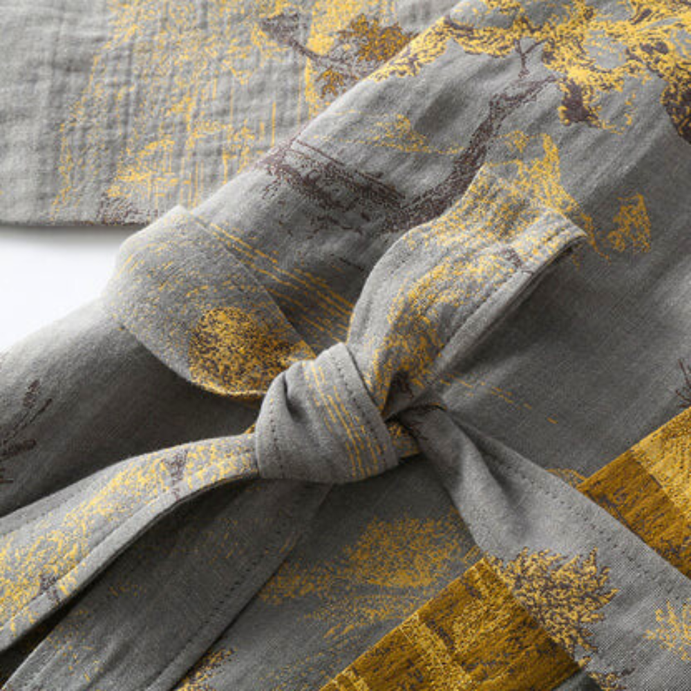 Idun | Cotton Kimono Bathrobe for Relaxation and Everyday Comfort
