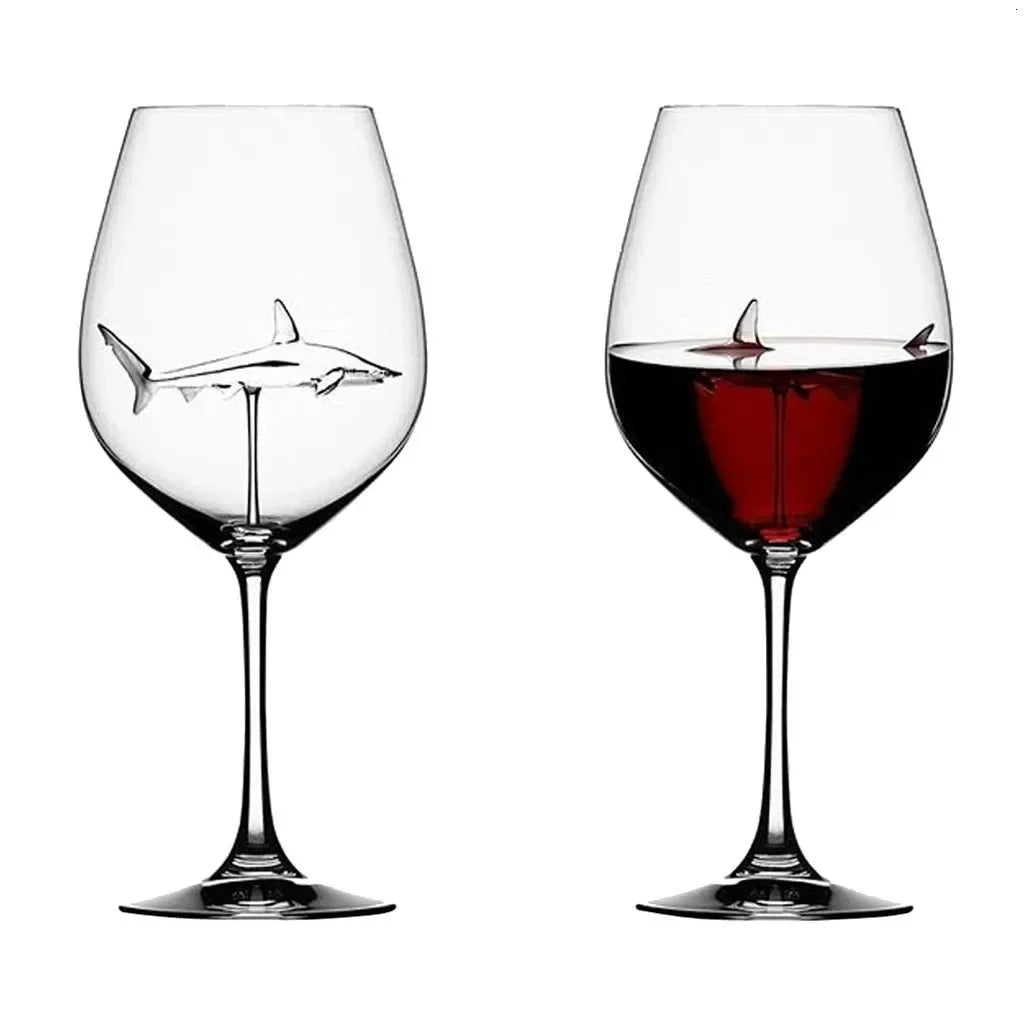 Orlando | Shark Wineglass for Red and White Wine Enthusiasts