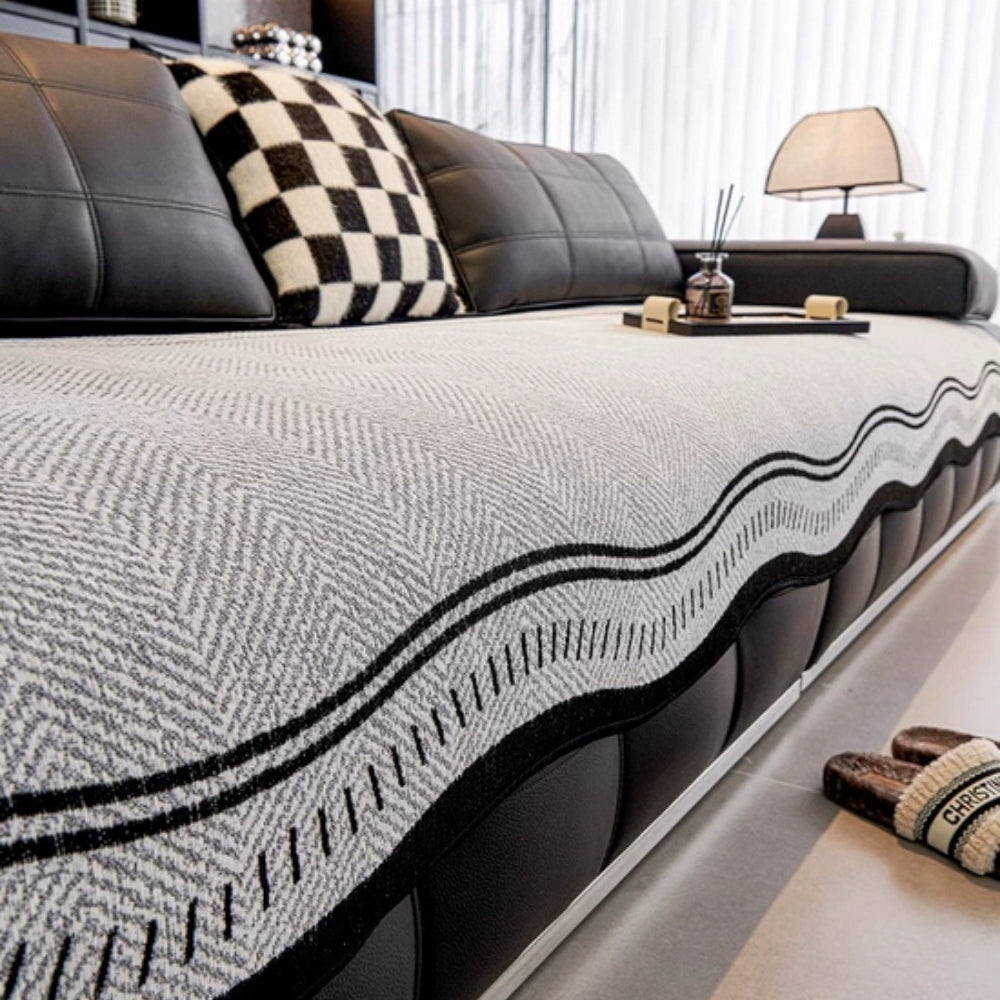 Solange | Sofa Cover for Animals with Anti-Slip Wave Design