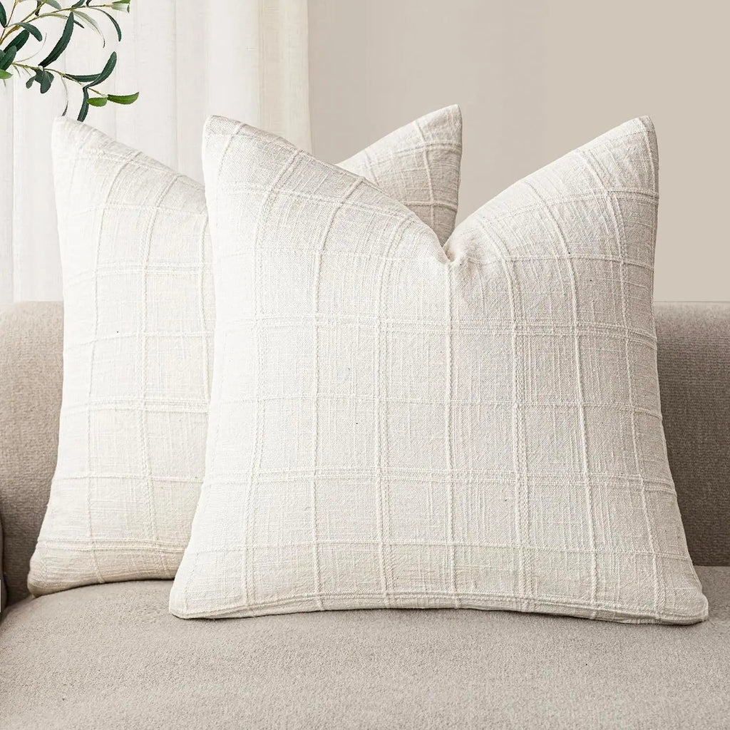 Chenara | Boho Chenille Pillow Cushion Cover for Sofa