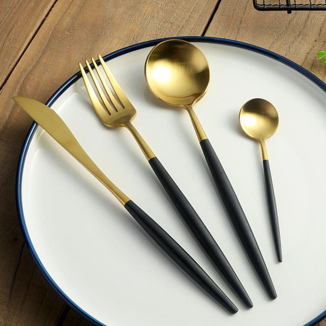 Thibault | Stainless Steel Cutlery Set for Modern Dining Tables