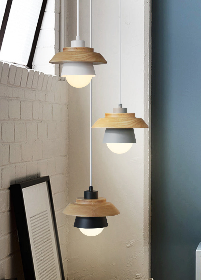 Lorenzo | Nordic Wood Ceiling Lights for Modern Dining Spaces