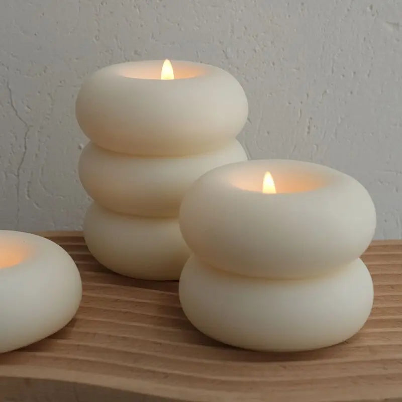 Clemence | Donut Candles for Living Room or Bedroom