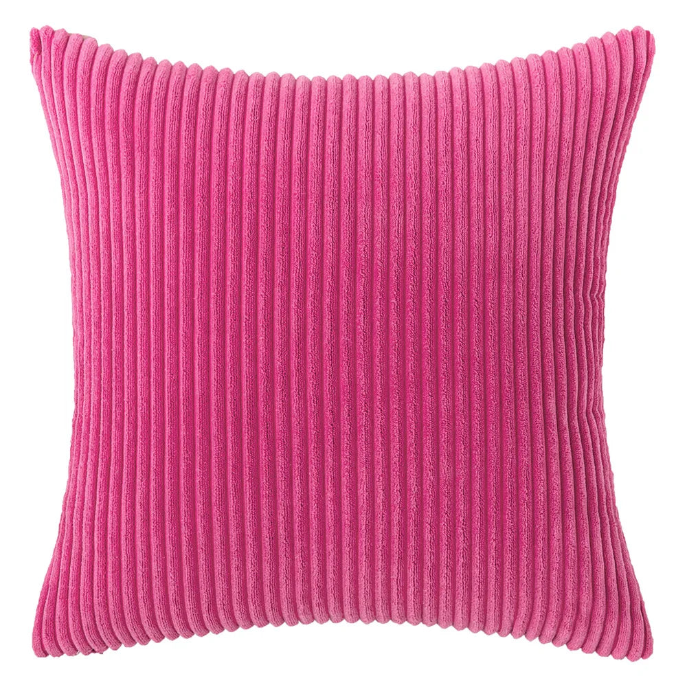 Léandre | Corduroy Striped Pillow Cover for Bedroom or Lounge