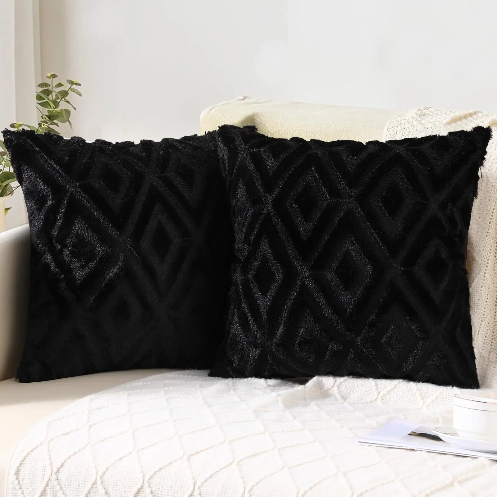 Elara | Throw Pillow Sierkussen Set in Cotton Blend