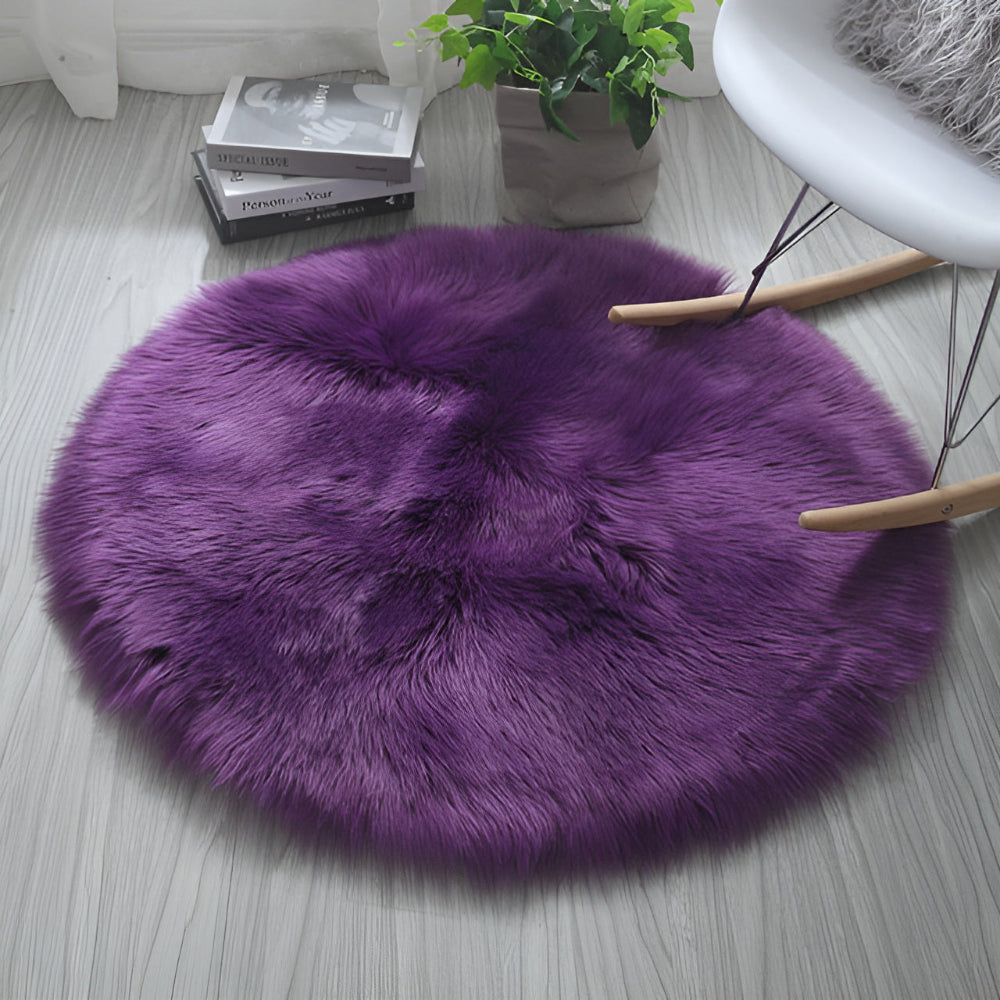 Lucienne | Soft Plush Velvet Rug with Non-Slip Backing for Living Room