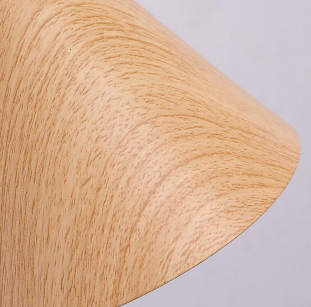 Linnea | Minimalist Wall Lamp in Walnut for Bedroom or Hallway