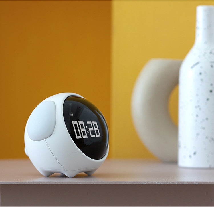 Ivo | Digital Gigtal Alarm Clock with Emoji Display for Bedroom