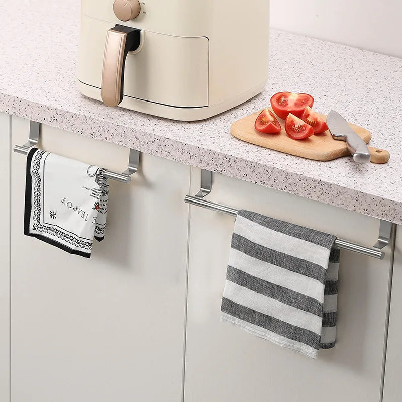 Elena | Over Door Kitched Towel Rag Holder for Kitchen or Bathroom