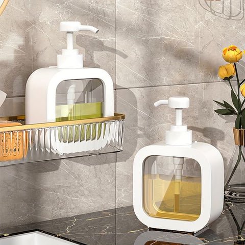 Hugo | Matte ABS Soap Dispenser for Bathroom and Kitchen