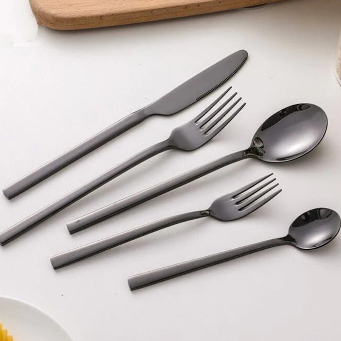 Fabien | 30 Piece Stainless Steel Cutlery Set for Everyday Dining
