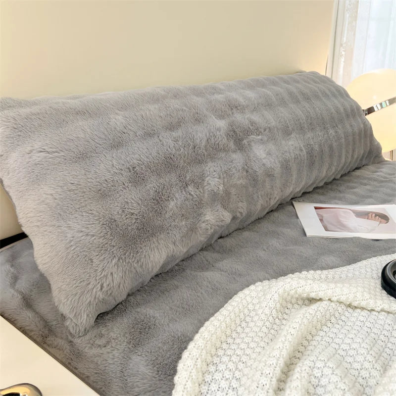 Ines | Plush Pillow Cover in Soft Textured Fabric