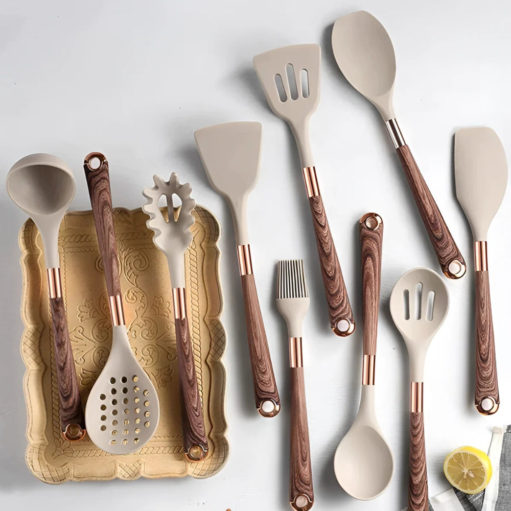 Ulla | Heat-Resistant Silicone Kitchen Utensils with Ergonomic Handles