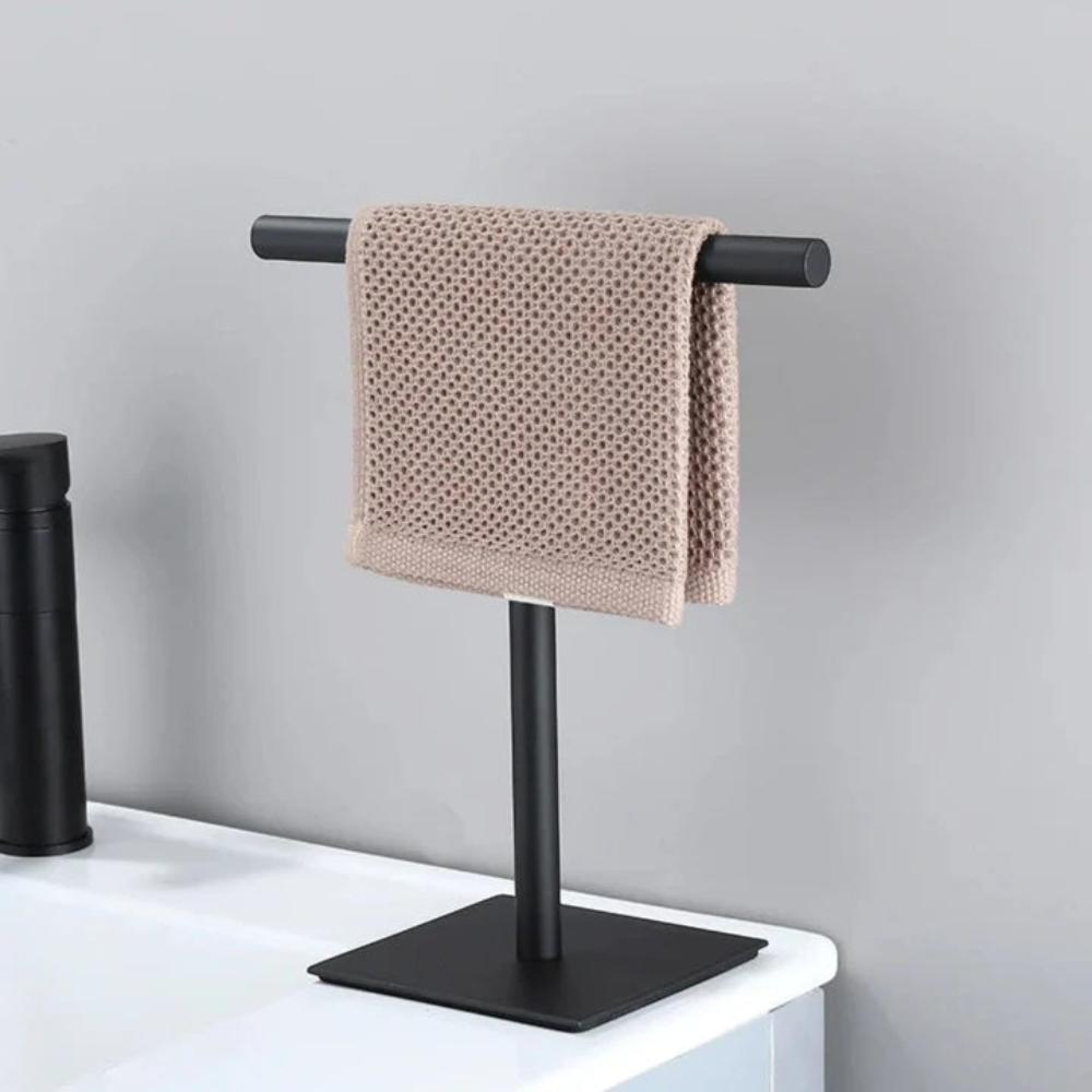 Flavia | Freestanding Kitchen Towel Rack with Weighted Base for Bathroom