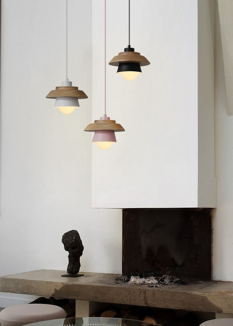 Lorenzo | Nordic Wood Ceiling Lights for Modern Dining Spaces